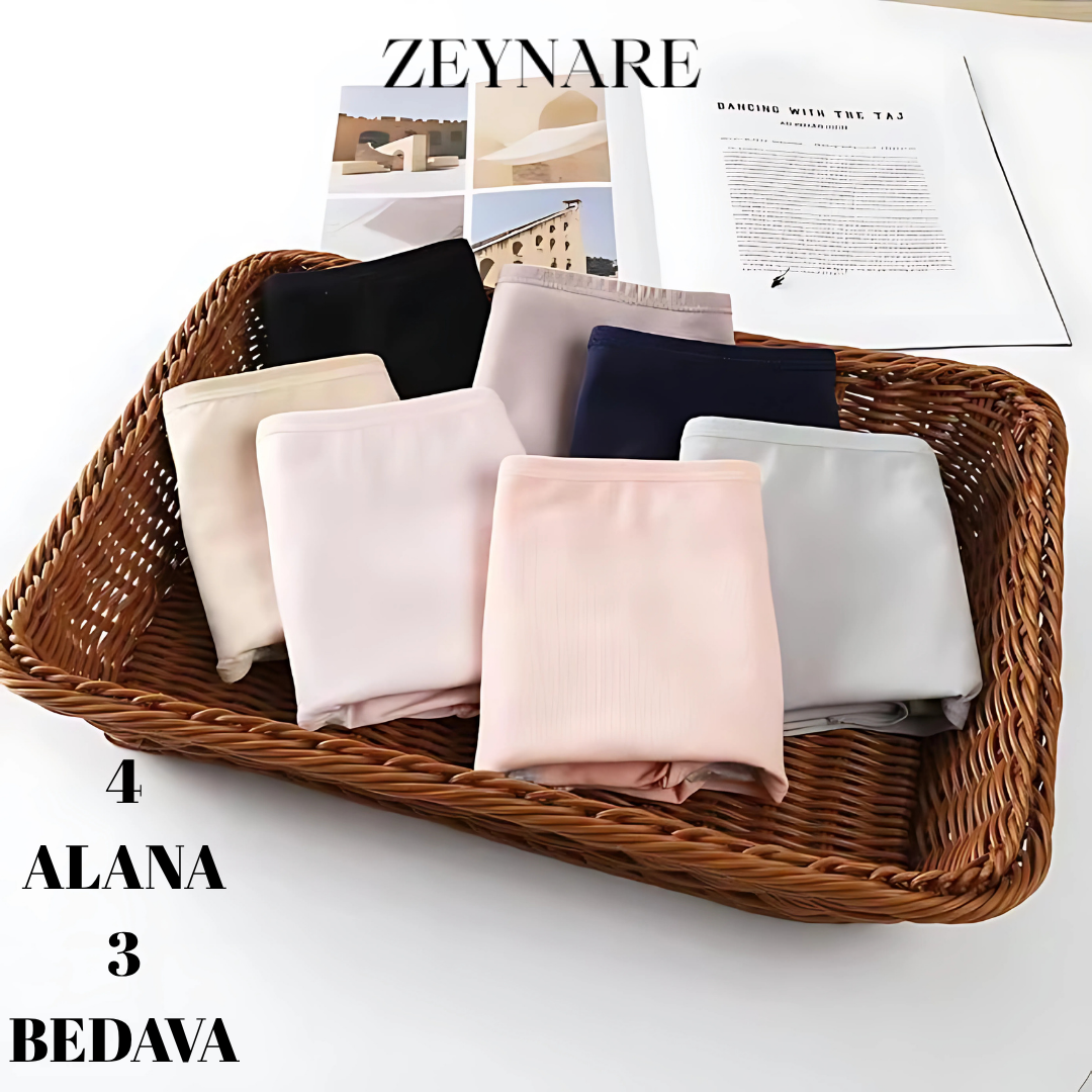 Zeynare™ Toparlayıcı Bambu Dikişsiz Külot
